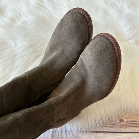 Alberto Fermani Suede Leather Boots Sz 38/7.5 Made In Italy - Picture 3 of 10